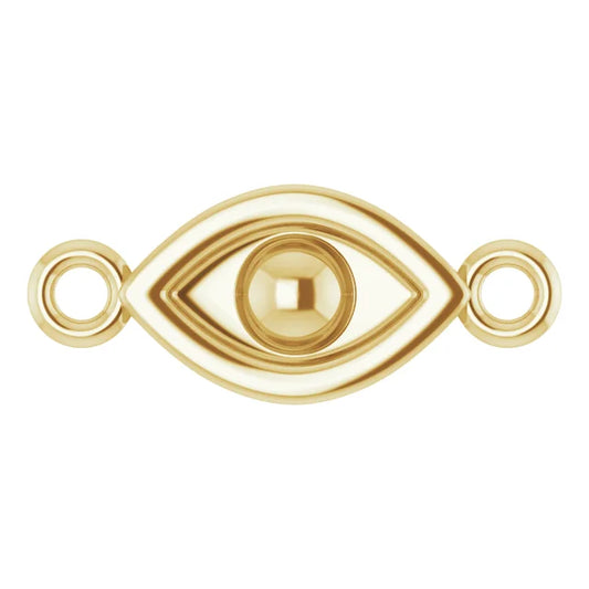 Permanent Jewelry Evil Eye "Charm" Link