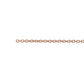 Permanent Jewelry Yellow, White & Rose Gold Cable Chain Bracelet
