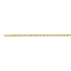 Permanent Jewelry 1.5mm Rolo Chain Bracelet